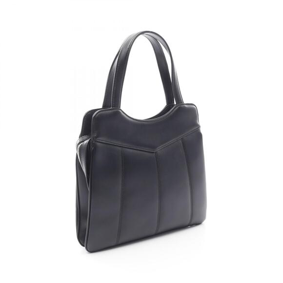 Gucci GG Handbag Leather Black - Picture 2 of 9